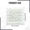 Concrete Brick Molde Walk Maker Reusable Floor Square Pavement Path for Sidewalk