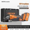 Углошлифовальная машина Iron Anchor 20 В, бесщеточная, с полировальной насадкой и литиевой батареей