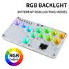 Бесрычажный контроллер Fight Sticks 12Keys All-Button Mini Fighting Game Arcade Stick Stickless Arcade Stick для PS4/PS3/Switch/PC