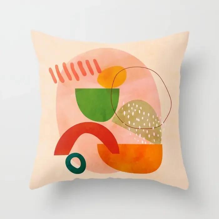 decorative Home pillow case Cushion covers 45*45 nordic 40*40 40x40cm 50x50cm Living room modern geometric abstract 60x60 color