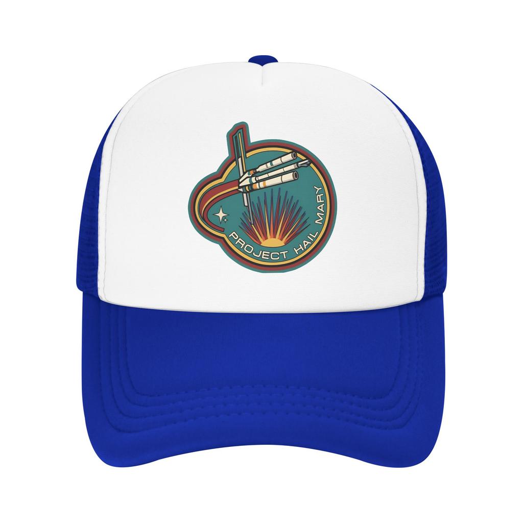 Summer Mesh Sun Hats Project Hail Mary Film Logo Baseball Cap Couple Print Tennis Skate Sun Visor Baseball Caps
