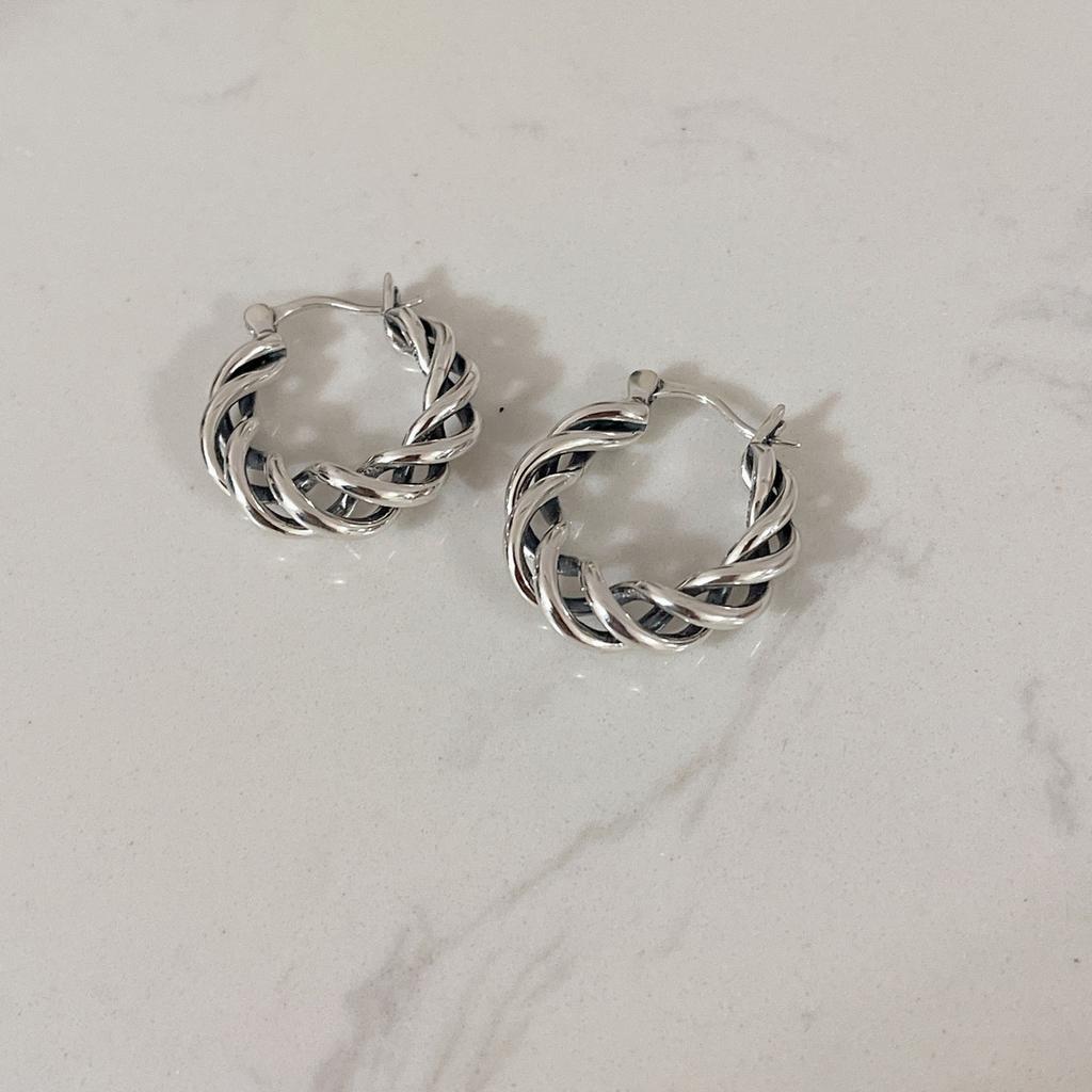 Wrapped Earrings Women's Fashion Ins Style Niche Design Premium Ear Buckles