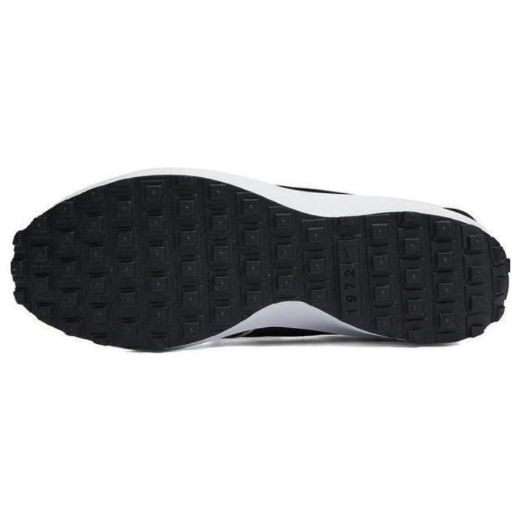 Nike Waffle Debut SE Спортивные Кроссовки с Круглым Носком, Амортизирующие, Нескользящие, Низкие, Повседневные, Мужские, Черно-Белые, FB7217-001
