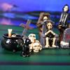 Mini Halloween Skeleton Pumpkin Bones Ornaments Micro Landscape Creative Miniature Figurines DIY Home Desktop Decoration Gifts