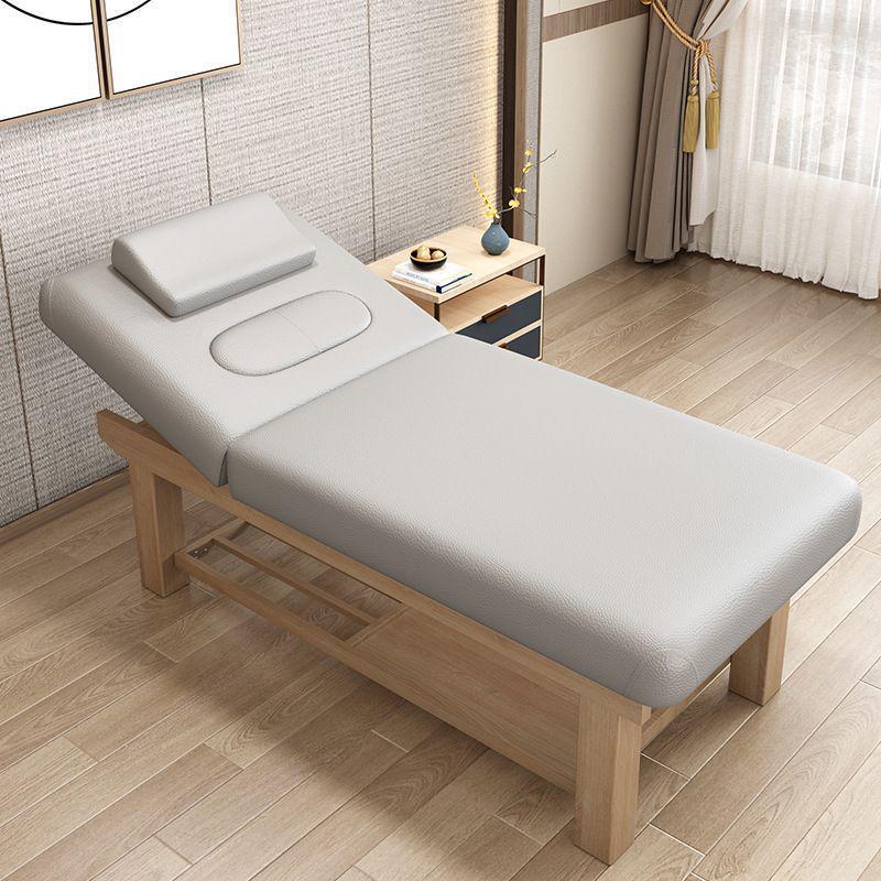 Solid Wood Massage Bed for Spa, Salon, and Traditional Chinese Medicine Treatments