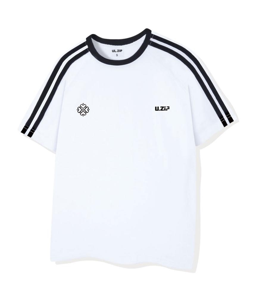 ULIFEZIP Minimal Symbol Oversized Track Short Sleeve T-Shirt 4 Colors [Ulse_3002]