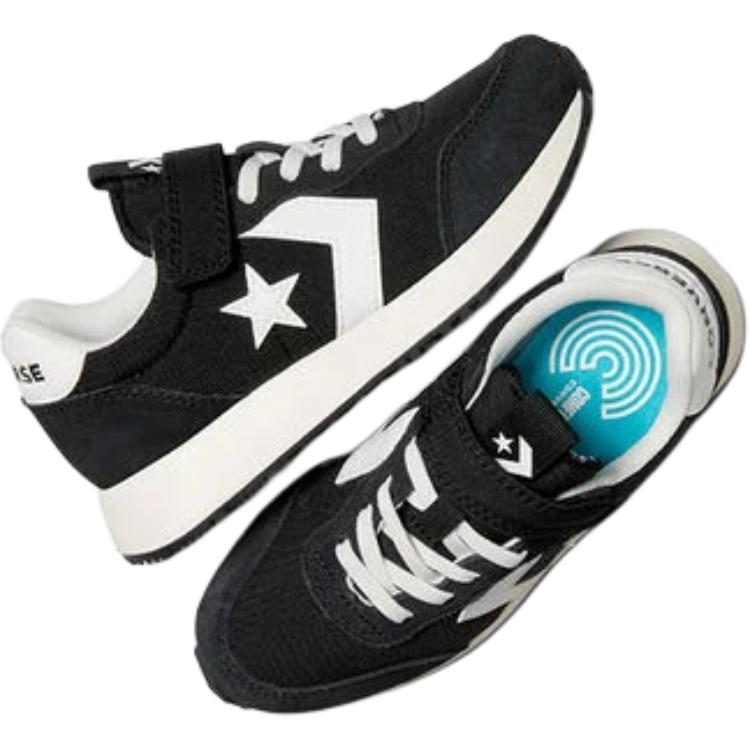 Converse Кеды Omega Trainer EasyOn PS Черные Винтажный Белый Детские Egret A13095C