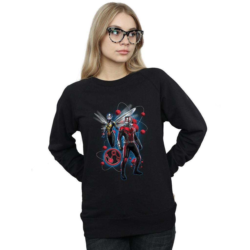 Marvel Womens/Ladies Ant-Man And The Wasp Particle Pose Sweatshirt