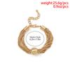 Exaggerated Twisted Chunky Chain Necklace for Women Punk Big Ball Pendant Choker Clavicle Link Grunge Jewelry Steampunk