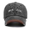 Unisex Baseball Cap M Letter Embroidery Dad Hat Women Men Outdoor Washed Cotton Cap
