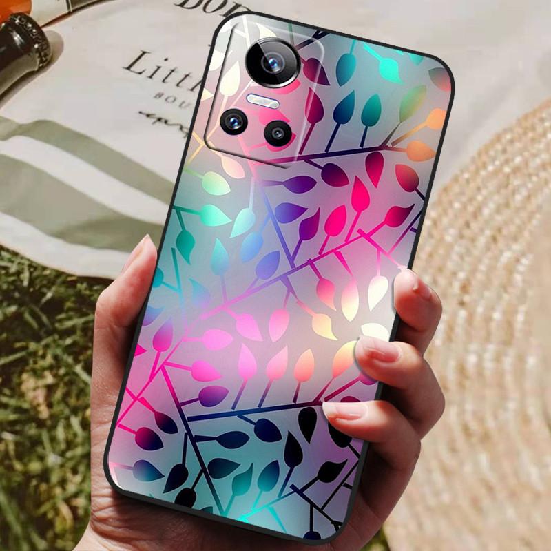 Для Realme GT Neo 3 Чехол Чехол для телефона Мягкий силиконовый ТПУ Задние чехлы для OPPO Realme GT Neo3 5G Coques 6,7 дюйма Защитный Euti