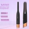 Корейский беспроводной мини-выпрямитель и щипцы для завивки волос для коротких мужских волос