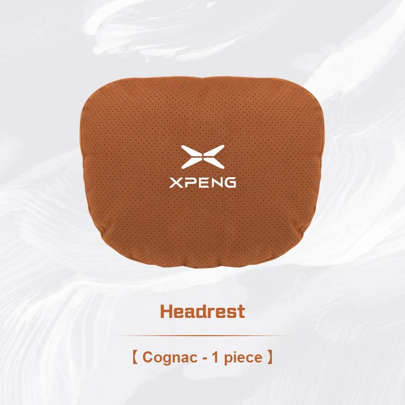 2026 Для Xpeng G6 P7 G3 G3i G9 P5 X9 X2 N5 F30 H93 2020 2026 Замшевая Автомобильная Подушка для Шеи Подголовник Подушка для Поясницы Защита Позвоночника