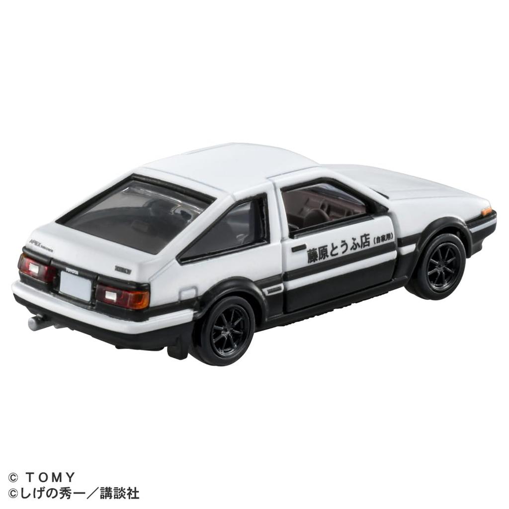 Takara Tomy Tomica Premium Unlimited 01 Initial D AE86 Trueno Miniature Car Toy for Ages 6 and Up (Takumi Fujiwara)