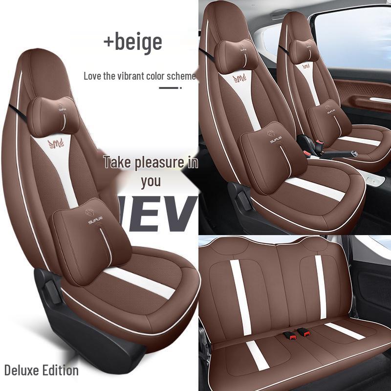 DJGY Спортивный кожаный чехол на подушку сиденья для Wuling Hongguang MINI - Подушка на все сезоны