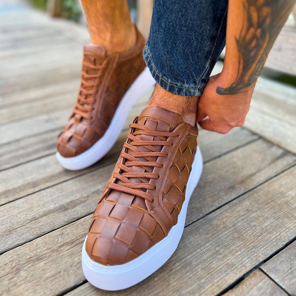 Men's 2023 New Spring Summer Fashion Casual Brown Men's Shoes Fashion CH209 OBT Vimini Shoes