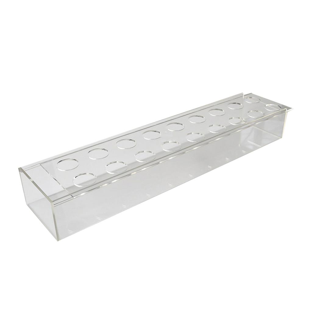 DIY прозрачная акриловая ваза для цветов, контейнер для организации цветов, домашнее украшение на день, свадебное украшение, подарок