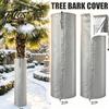 Palm Tree Protection Protector, Aluminum Foil Wrap, Trunk Guard with Oxford Cloth Wrap Drawstrings, Winter Insulation Cover for Outdoor Garden