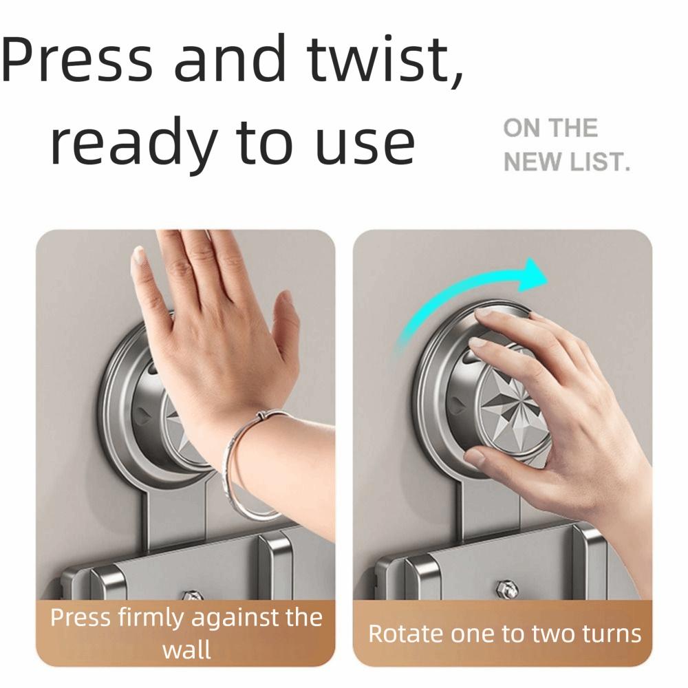4/5/6/7/8 Hook Suction Cup Door Hook Waterproof Hanging Coat Holder Wall Clothes Hanger Clothes