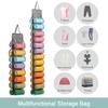 Yousheng Yoga Clothes Storage Hanging Bag 26 Grids Closet Garment Hanging Legging Organizer Clothes Storage Solution