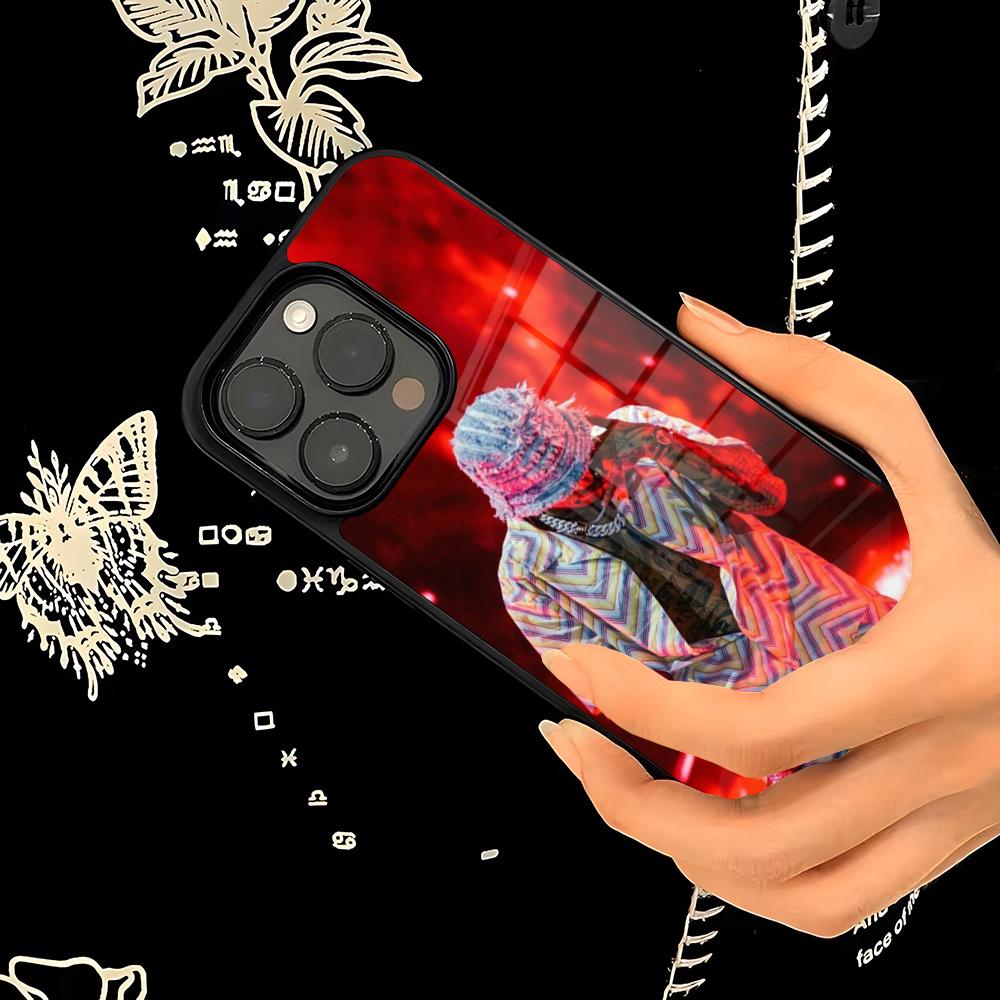 Чехол для телефона S-Sfera E-Ebbasta Singer PC+TPU для Samsung Galaxy S26 S25 S23 S24 S21 S22 S20 Ultra Air Fe Plus