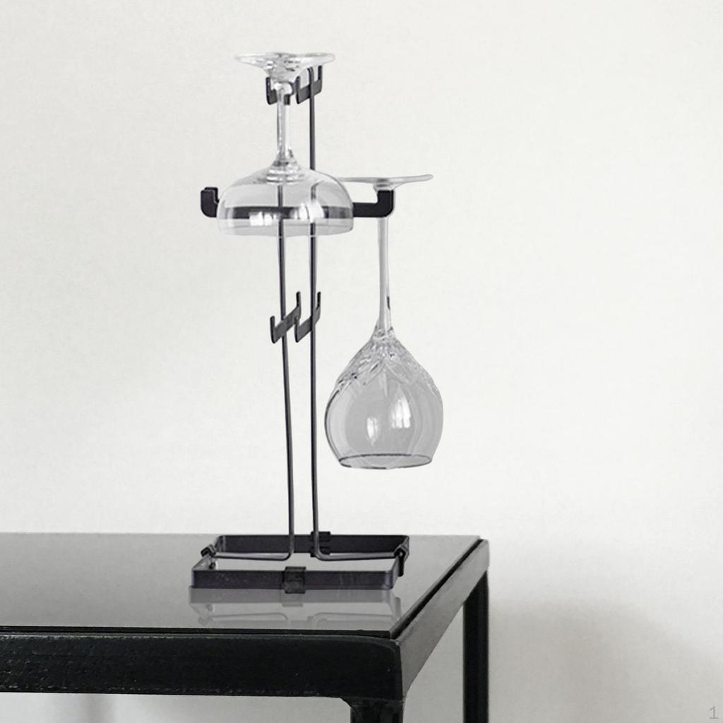 Elegant Wine Glass Stand for Home Bar Decor