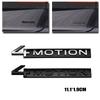 AABIP1 High Quality ABS Car Sticker 4-MOTION Logo Car Trunk Badge Decals For Volkswagen Tiguan Santana CC Passat Talagon Golf R Touareg