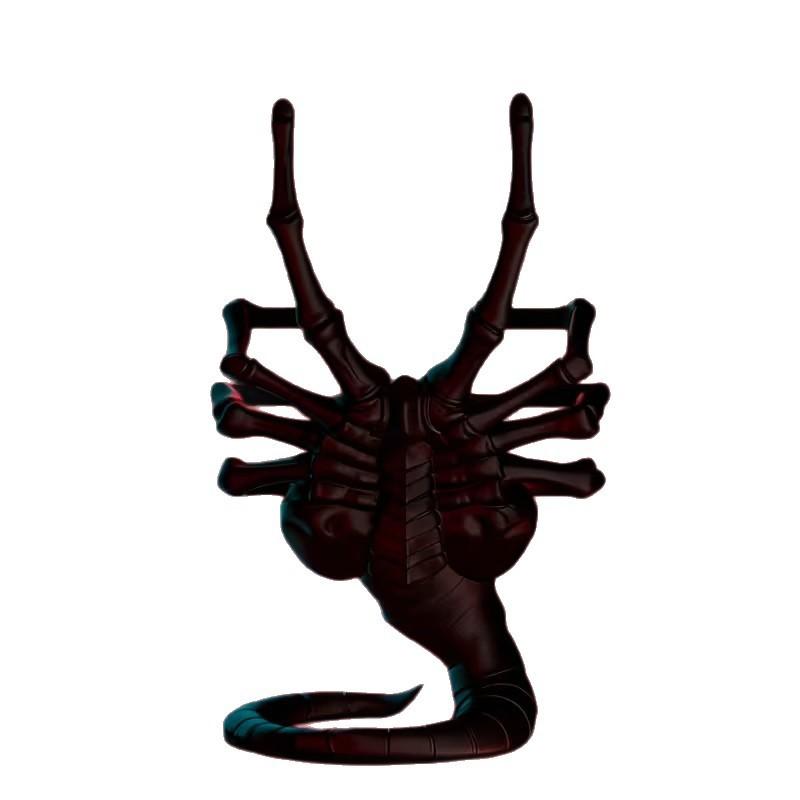 Creativity Action Figures Alien Facehugger Phone Holder Office Desktop Fun Decoration Ornaments Collected Gifts For Movie Fans