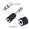 3.5mm Female To 6.35mm(1/4 inch) Male Stereo Headphone Audio Adaptor/Microphone Plug Jack Adapter Converter