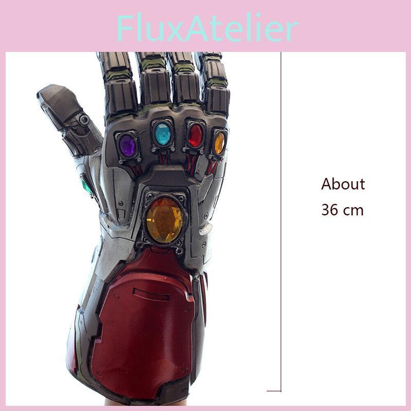Премиальное качество Перчатка Бесконечности Мстители 4 Финал Косплей Перчатка Железного Человека Тони Старка Реквизит Для Ультимативных Коллекционеров