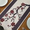 Linen Simple Chinese Style Ink Painting Table Runner Tea Table Strip Coffee Table Flag