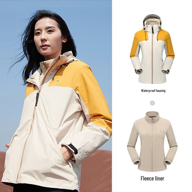 Camel Женская outdoor куртка 3-в-1 118X