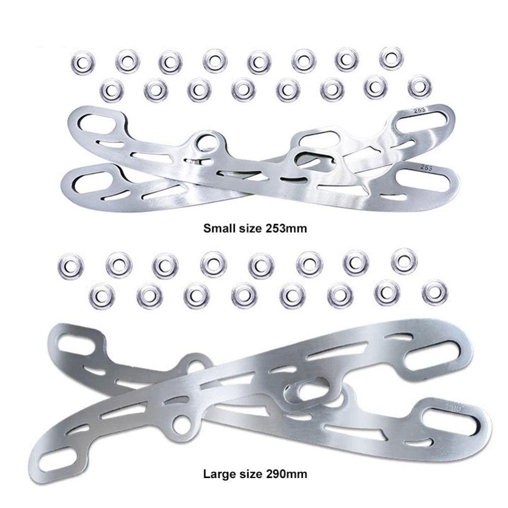 1 Pair 253/290mm Inline Figure Skate Blade Replacement Skate Shoes Accessory New Skating Blades