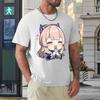 Sangonomiya Kokomi Genshin Impact Pray Tees Vintage T-shirt Harajuku  Sports  Graphic Aactivity Competition USA Size