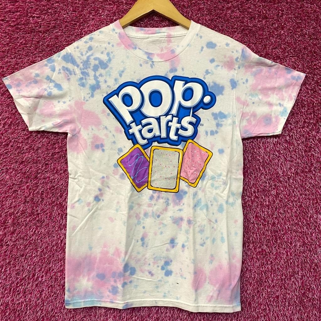Kellogg's Pop Tarts Logo Tie Dye T-Shirt Small