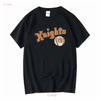 Натуральная футболка NY Knights Baseball Roy Hobbs для мужчин 1272 с длинным или коротким рукавом винтажная стиранная мужская удобная уличная одежда