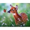 5D DIY Diamond Painting Flower Elk Embroidery Mosaic Cross Stitch Rhinestone Decoration