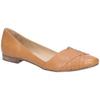 Womens/Ladies Marley Ballerina Leather Slip On Shoes