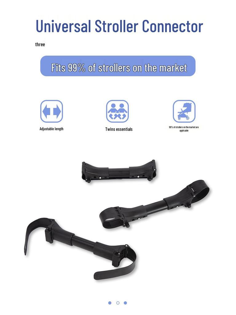 Universal Twin & Quadruplet Stroller Connector