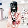 Чехол-брелок из ТПУ для складного ключа, чехол-брелок для Peugeot 208 2008 301 308 3008 Rcz 508 408 2008 307 Для Citroen C3 C4 Berlingo