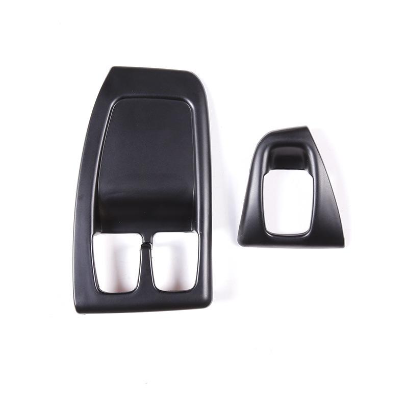 Car Window Lift Button Frame Cover Trim Sticker Fit For Mercedes Benz Smart 451 Fortwo 2010-2015 Auto