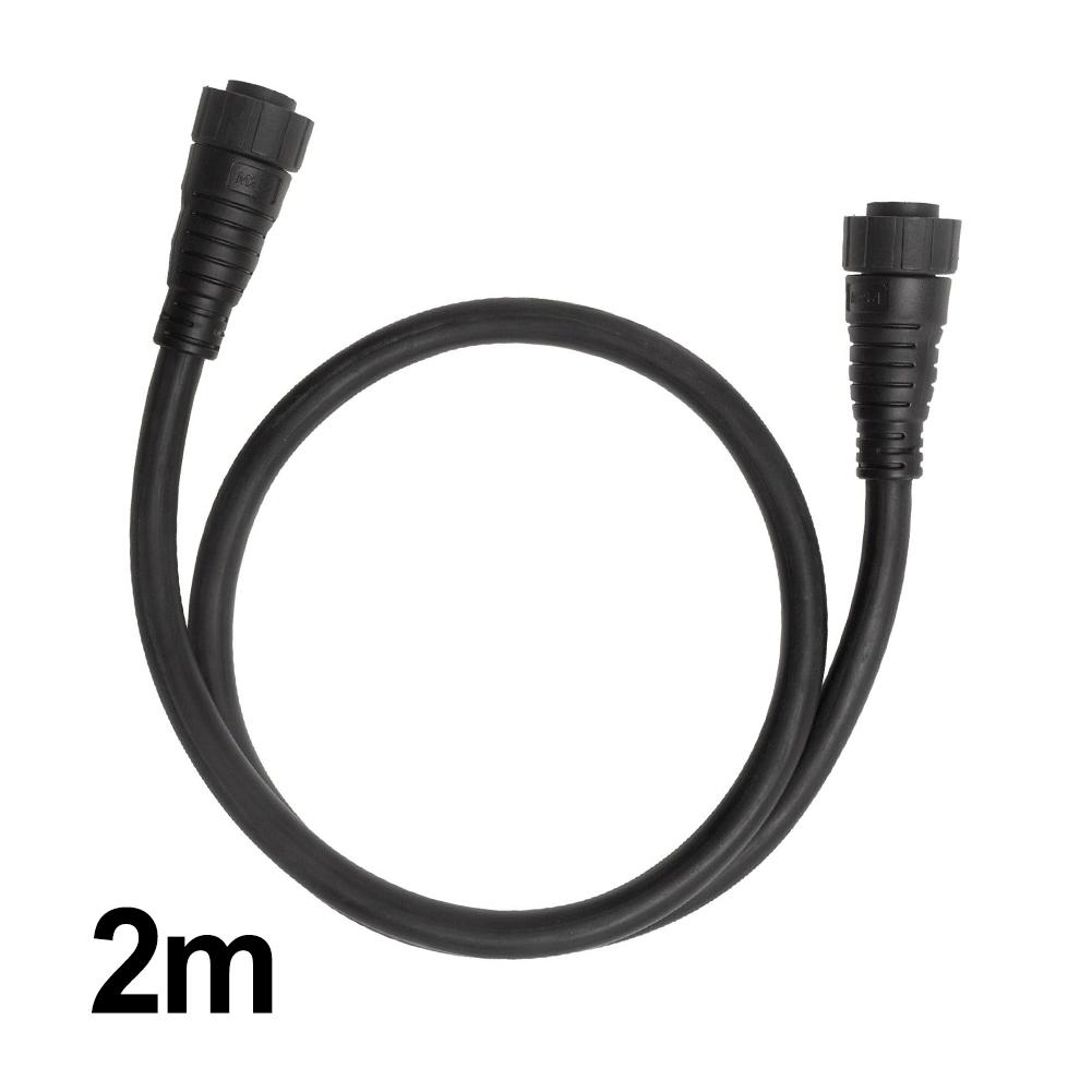 1pc M25 AC Cable 2M Power Cable Connector Extension Cord For Waterproof Grid Tie Micro Inverter 600W/1400W 450/750V Black