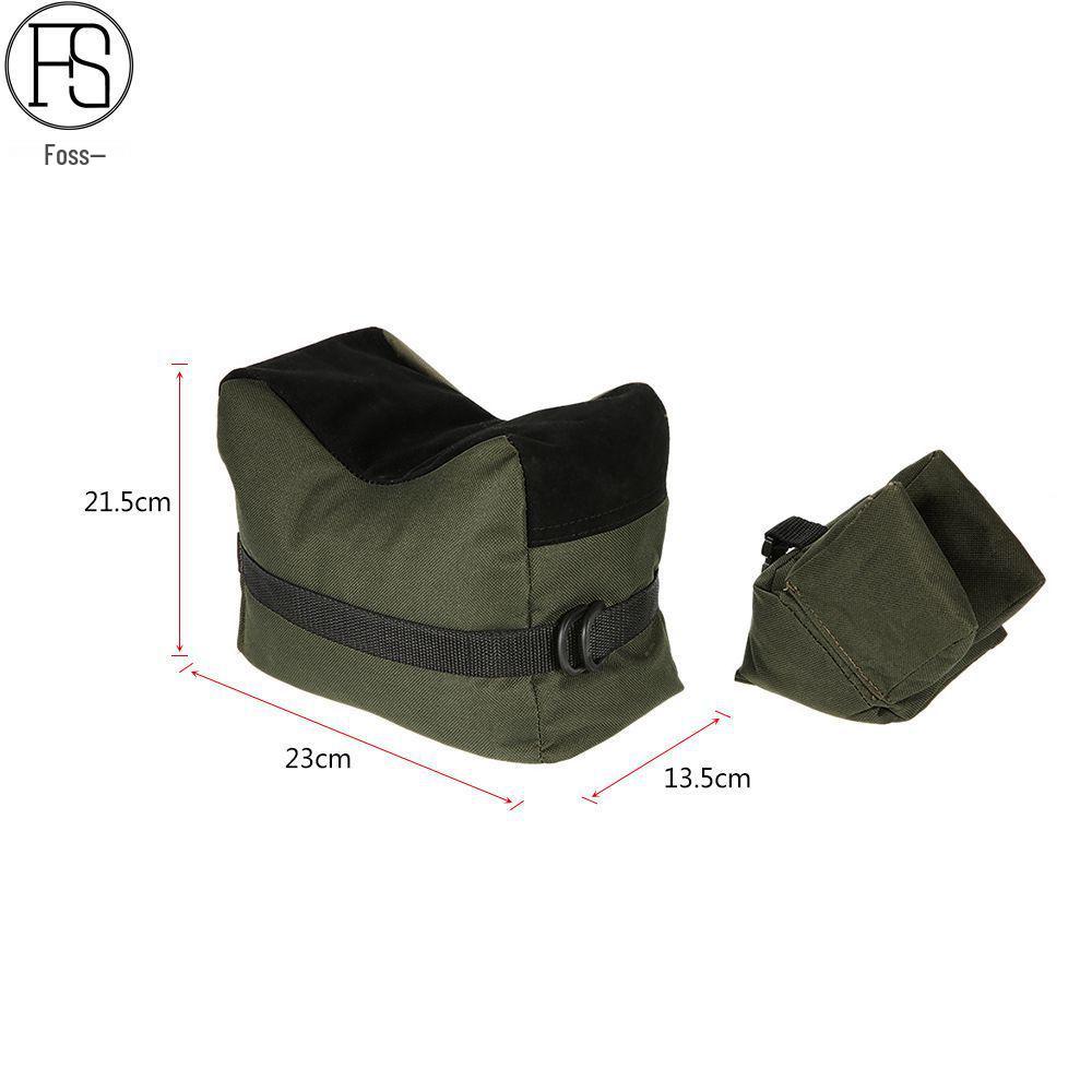 Tactical Shooting Sandbag Support - Soft Egg Gun Rest & Clip Bracket for Hunting and Outdoor Use