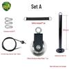 Wall-Mounted Pulley Cable Machine for Lat Pulldowns