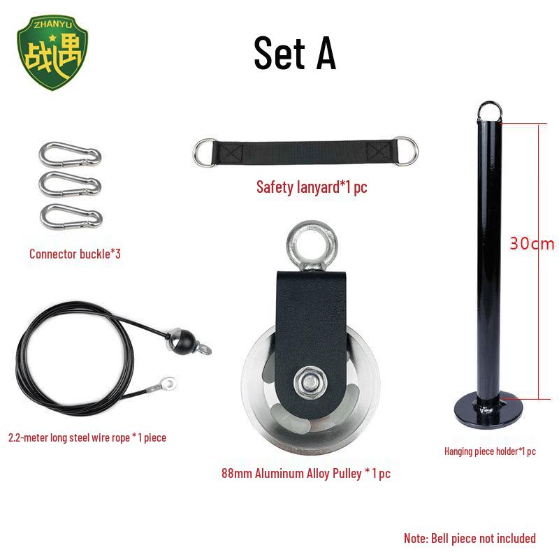 Wall-Mounted Pulley Cable Machine for Lat Pulldowns
