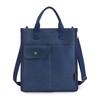Canvas Shoulder Bag For Women With Zipper Pockets Casual Street Style For Daily Use
