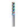 Special CNC HRC65 3 Flute End Mill Coated High Gloss Aluminum U-groove CNC Carving Bit Color Engraving Router Bits