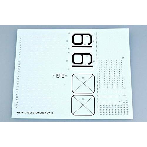 Trumpeter 1/350 US Navy Aircraft Carrier CV-19 Hancock Plastic Model