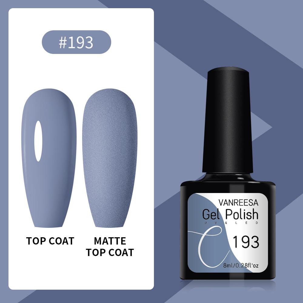 VANREESA Набор гелей для ногтей 111 цветов Гель-лак для ногтей Soak Off Базовое покрытие Верхнее покрытие Маникюр для ногтей УФ-светодиодный полуперманентный лак Стойкий гель для дизайна ногтей