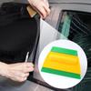 Мягкий резиновый скребок для автомобильной защитной пленки, установка скребка, инструмент для очистки окон, аксессуары для автомобильной тонировки